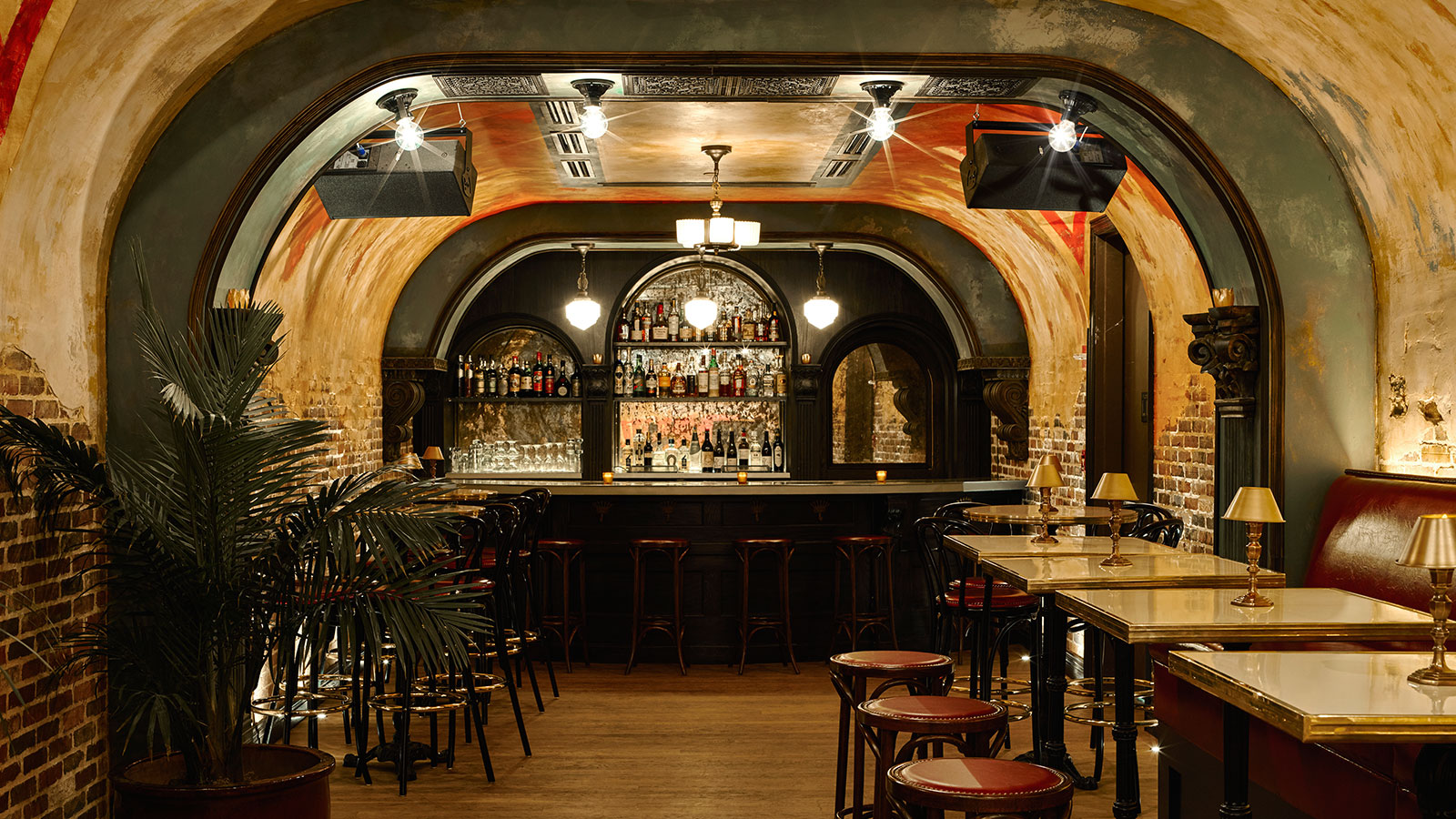 The Bar at The Django jazz club.